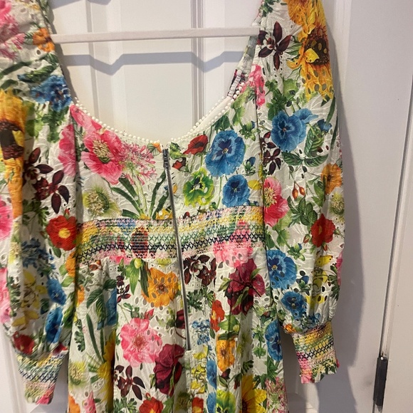 Alice + Olivia Floral Mini Dress – Size M - Picture 3 of 5